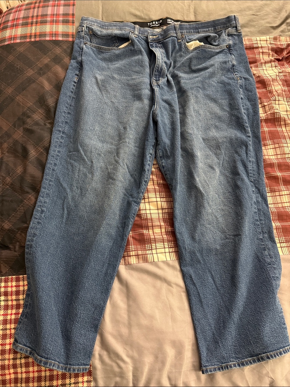 torrid High-Rise straight leg classic Denim Jeans 26S